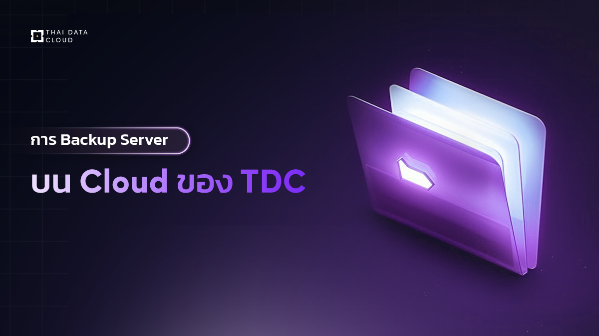 การ Backup Server