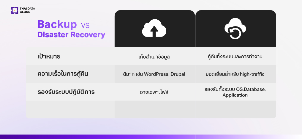 Backup Disaster Recovery